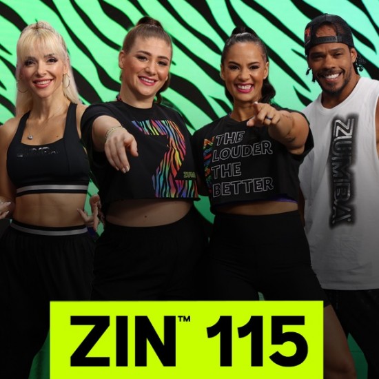 ZUMBA 115 ZIN 115 VIDEO+MUSIC